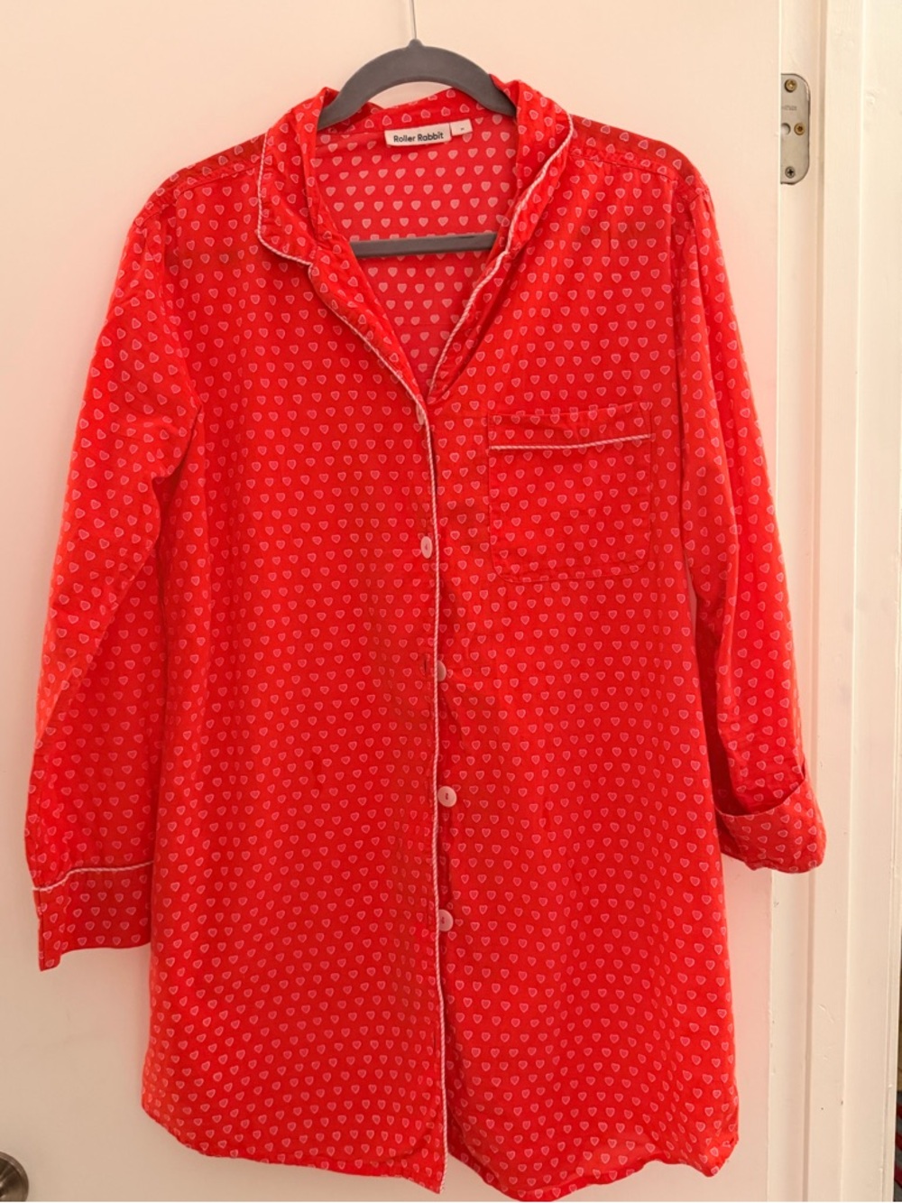 Roller Rabbit Red & Pink Heart- Sleep Shirt